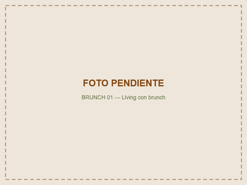 Brunch sin TACC artesanal