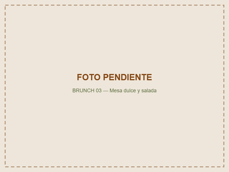 Picada de campo artesanal